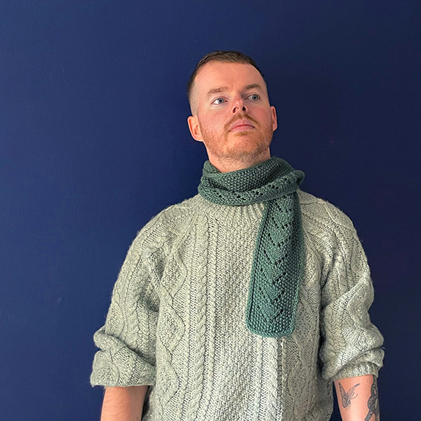 What George Knits – Fast Forward Scarf